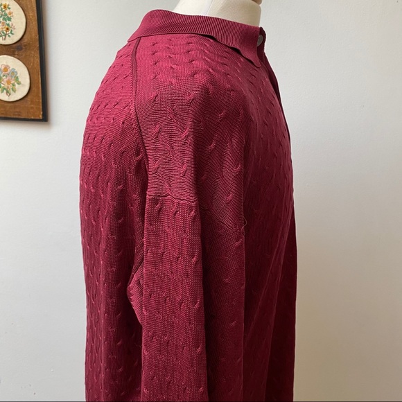 Neiman Marcus Woven Silk Sweater - Picture 14 of 15